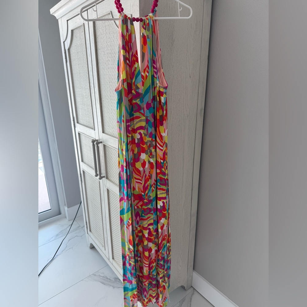 Trina Turk Multicolor Abstract Dress